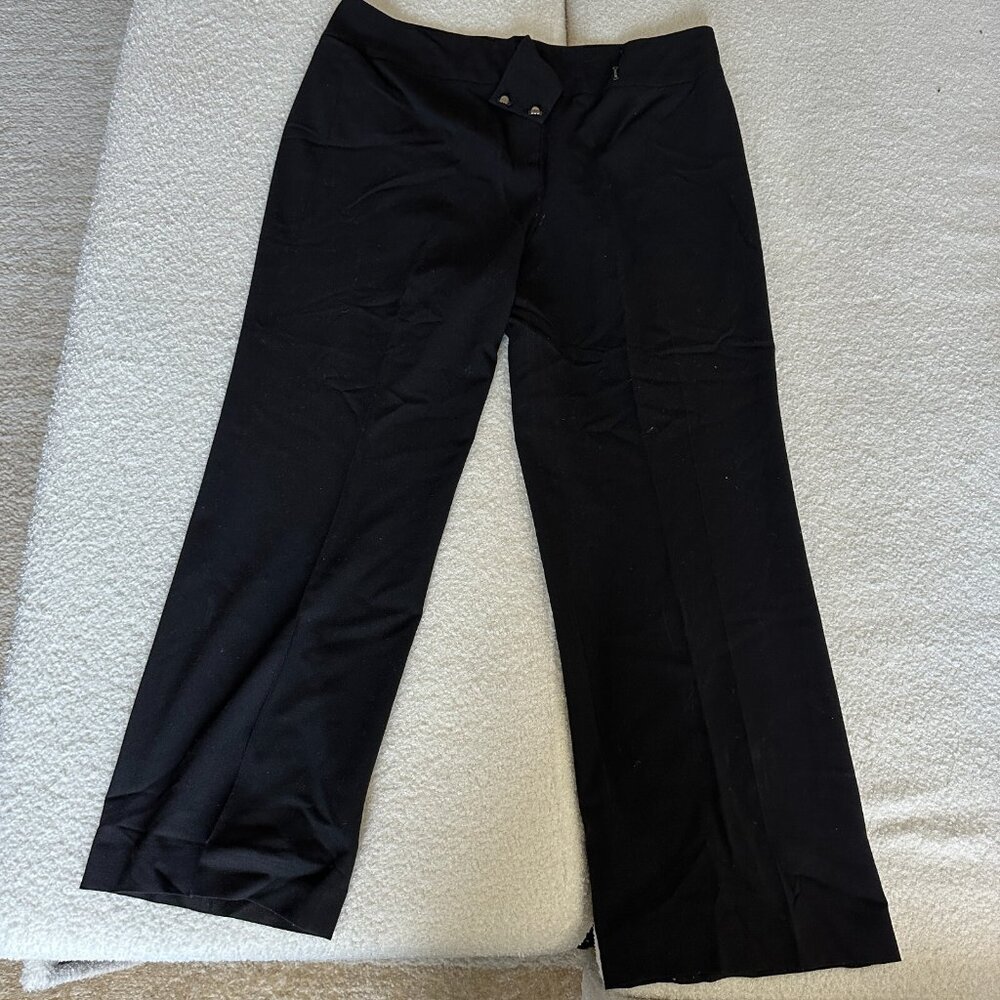 Signature‎ by Larry Levine Black Women’s Pants Size 14 – Stylish & Comfortable